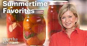 Martha Stewart Makes Her Favorite Summertime Dishes | Martha Supercuts | Martha Stewart Living