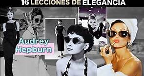 16 LECCIONES de ELEGANCIA de Audrey Hepburn