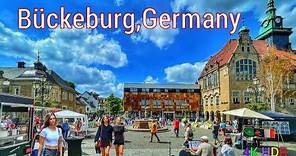 Bückeburg,Germany / Walking tour in Bückeburg 4k HDR