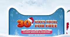 ☃️CHRISTMAS PROMOTION: 30 DAYS FREE TRIAL FOR CLOUD SERVER & WEB HOSTING ❄ 👉Review this link for more specific details on our promotion: https://blog.1byte.com/1bytes-christmas-2022-promotion-30-day-free-trials-for-cloud-server-web-hosting/ 🌿AVAILABILITY: 1 trial/account 🌿Applicable For: New purchases Accounts with verified email addresses Top-up payments at a minimum of $10 Exclusively packages, no addons 🌿NOTE Promotional Period: 19.12.2022 – 31.12.2022 This promotion cannot be used in con