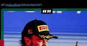 El Twitter oficial de la Fórmula 1 escribe esto sobre Fernando Alonso. 🔥 #F1 #Alonso #f1tiktok #f12023 #fyp #foryou #viral