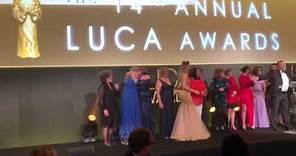 Winners 2023 the representative the UK Luca Awards in London