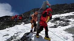 Moment climber found in rare Everest ‘death zone’ rescue