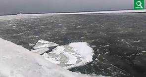 ❄️❄️❄️En este recorrido por el lago Michigan verán lo hermoso que se mira en el invierno.😍😍😍😍