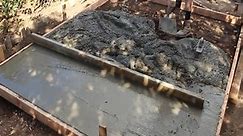 How to Pour a Concrete Shed Slab
