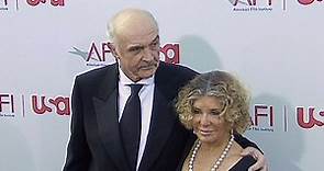 Sean Connery and wife Micheline at Life Achievement Award in 2015