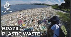 Brazil: 'Tsunami of trash' washes up on Rio de Janeiro shores