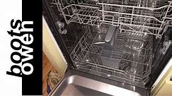 First thing to check when dishwasher isn't cleaning properly