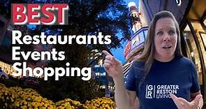 Discover Reston's Top Dining & Shopping Spots! | Insider's Tour of Reston Town Center