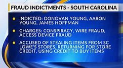 3 face federal charges in alleged scheme to steal merchandise from South Carolina Lowe's Home Improvement stores