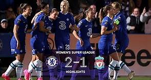Chelsea Women v Liverpool Women (2-1) | Highlights | WSL 22/23