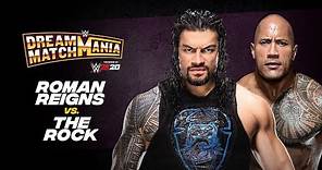 Roman Reigns and The Rock collide during WWE Dream Match Mania
