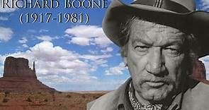 Richard Boone (1917-1981)