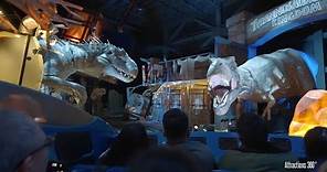 INTENSE Jurassic World Dark Ride in the World! Best Dark Ride Ever! Universal Studios 2024