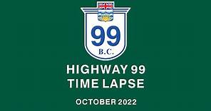 🚗 British Columbia Highway 99 - Time Lapse