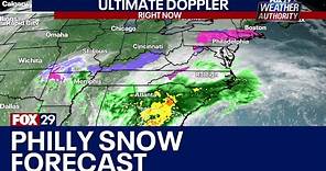 Philadelphia snow forecast update: Tuesday, Feb. 13