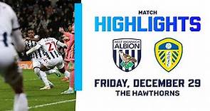 Grady Diangana scores winner as Albion march to victory | Albion 1-0 Leeds United | MATCH HIGHLIGHTS