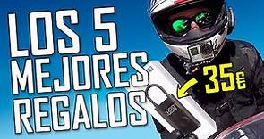 LOS 5 MEJORES ACCESORIOS MOTEROS (UNBOXING de los mejores REGALOS para el MOTORISTA)