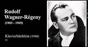 Rudolf Wagner-Régeny - Klavierbüchlein (1940)
