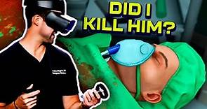 ER Doctor PLAYS Surgeon Simulator in VR | Experts Play