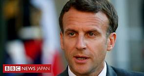 マクロン仏大統領、顔面を平手打ちされる　国内訪問先で - BBCニュース