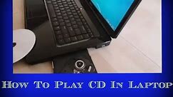How to play CD in Laptop | How to open CD in computer | play CD | how to run CD in laptop | run CD