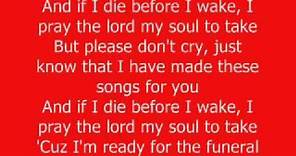 The Prayer- KiD CuDi (w/ Lyrics)