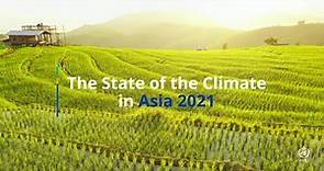 The State of the Climate in Asia 2021 - November 22 - English