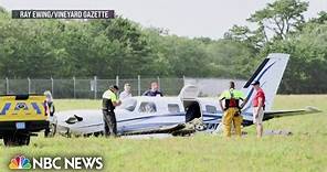 Small plane crash lands in Martha’s Vineyard after pilot suffers medical emergency, police say