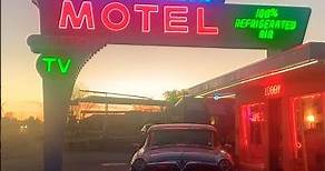 The Blue Swallow Motel is the Cutest Motel on Route 66 - In Tucumcari New Mexico #route66