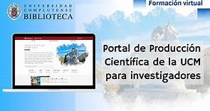 Portal de Producción Científica de la UCM