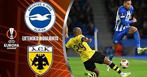 Brighton vs. AEK Athens: Extended Highlights | UEL Group Stage MD 1 | CBS Sports Golazo - Europe