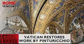 Vatican restores work by Pinturicchio, one of the great Renaissance artists