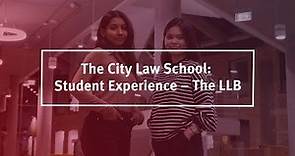 The City Law School: Student Experience – The LLB