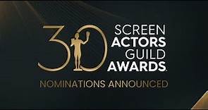 2024 Screen Actors Guild Awards Nominations