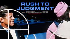 Rush to Judgment