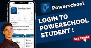 Powerschool Student Login - How to Log Into Powerschool !