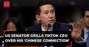 TikTok CEO denies links with Communist Party of China, says 'I'm Singaporean!' | US Senate hearing