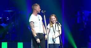 Ronan and his daughter in Dublin 2016 with Think I don't remember