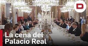 El Palacio Real de Madrid acoge la cena con más mandatarios de su historia