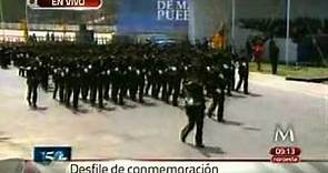 Imágenes del desfile conmemorativo de la Batalla de Puebla
