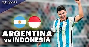 ARGENTINA vs INDONESIA 🔴 EN VIVO POR TyC SPORTS ⚽ AMISTOSO INTERNACIONAL