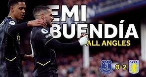 ALL ANGLES | Emiliano Buendia Goal Vs Everton | #EVEvsAVL