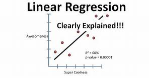 Linear Regression, Clearly Explained!!!