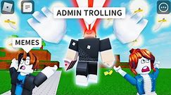❗️ADMIN❗️ ROBLOX Ability Wars - Admin Trolling & Funny Moments (MEMES)