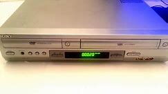 Sony SLV-D300P DVD VHS VCR Combo Player Broken DVD Drive NO REMOTE Ebay Showcase Sold!