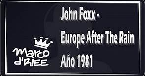 John Foxx - Europe After The Rain - 1981 (Con Subtítulos en inglés y español)