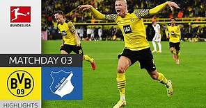 Borussia Dortmund - TSG Hoffenheim 3-2 | Highlights | Matchday 3 – Bundesliga 2021/22