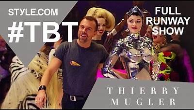 Thierry Mugler’s 20th Anniversary Full Runway Show - #TBT with Tim Blanks - Style.com