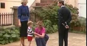 Prince William's 1st day at school